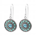 Mosaic - 925 Sterling Silver Earrings with Crystal SD28215 Mosaic - 925 Sterling Silver Earrings with Crystal SD28215