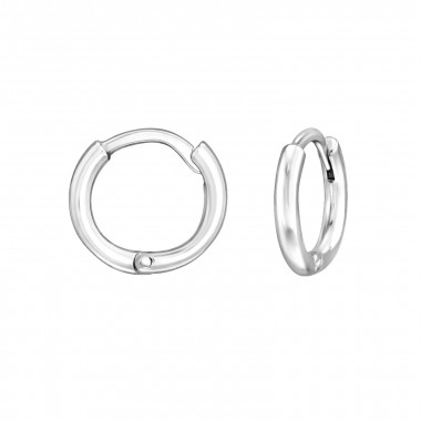 10mm - 925 Sterling Silver Huggies SD50209