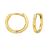 12mm - 925 Sterling Silver Huggies SD50213