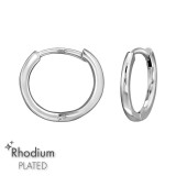 12mm - 925 Sterling Silver Huggies SD50214