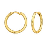 14mm - 925 Sterling Silver Huggies SD50216