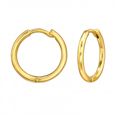 14mm - 925 Sterling Silver Huggies SD50216