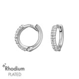 10mm - 925 Sterling Silver Huggies SD50220
