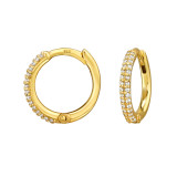 12mm - 925 Sterling Silver Huggies SD50222