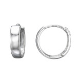 3X12Mm Huggie Hoops - 925 Sterling Silver Huggies SD50619