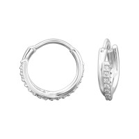 Huggie - 925 Sterling Silver Huggies SD50724 Huggie - 925 Sterling Silver Huggies SD50724