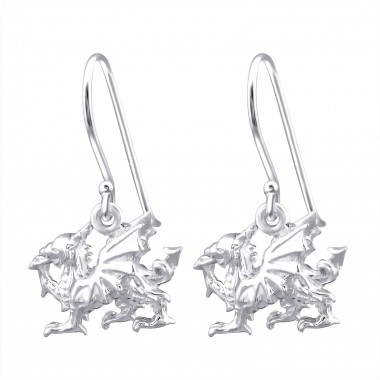 Star - 925 Sterling Silver Simple Earrings SD17983