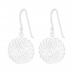 Mozaic - 925 Sterling Silver Simple Earrings SD23470 Mozaic - 925 Sterling Silver Simple Earrings SD23470