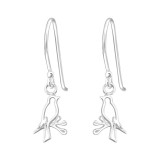 Birds - 925 Sterling Silver Simple Earrings SD47705