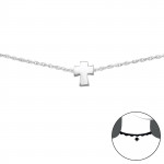 Cross - 925 Sterling Silver Chokers SD34692 Cross - 925 Sterling Silver Chokers SD34692