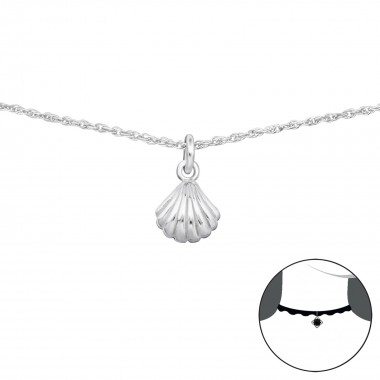 Shell - 925 Sterling Silver Chokers SD34708