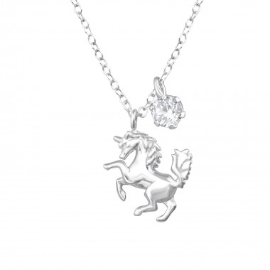Unicorn - 925 Sterling Silver Necklaces with Stones SD36843