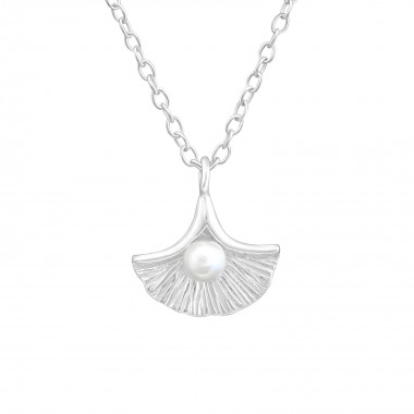 Shell - 925 Sterling Silver Necklaces with Stones SD37561