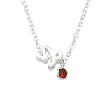 Capricorn Zodiac Sign - 925 Sterling Silver Necklaces with Stones SD40157