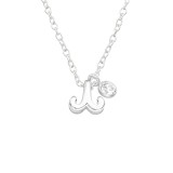 Aries Zodiac Sign - 925 Sterling Silver Necklaces with Stones SD40162