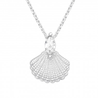 Marquise - 925 Sterling Silver Necklaces with Stones SD41221