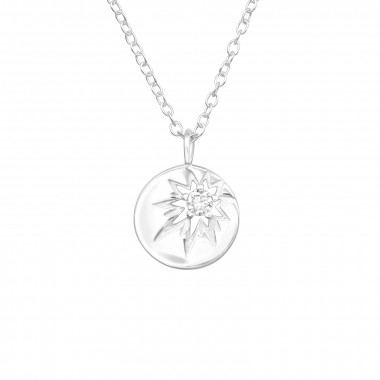 Meteor Star - 925 Sterling Silver Necklaces with Stones SD43485