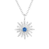 Northern Star - 925 Sterling Silver Necklaces with Stones SD44065