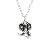 Cobra - 925 Sterling Silver Necklaces with Stones SD44139