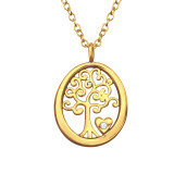 Tree Of Life - 925 Sterling Silver Necklaces with Stones SD44541