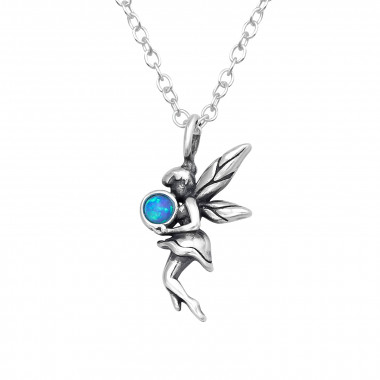 Angel - 925 Sterling Silver Necklaces with Stones SD45591