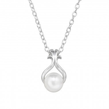 Pear - 925 Sterling Silver Necklaces with Stones SD49482