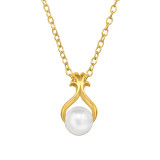 Pear - 925 Sterling Silver Necklaces with Stones SD49483