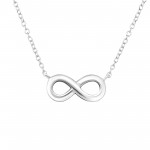 Infinity - 925 Sterling Silver Silver Necklaces SD16923 Infinity - 925 Sterling Silver Silver Necklaces SD16923