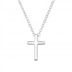 Cross - 925 Sterling Silver Silver Necklaces SD18463 Cross - 925 Sterling Silver Silver Necklaces SD18463