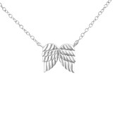 Wing - 925 Sterling Silver Silver Necklaces SD20020