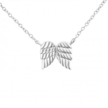 Wing - 925 Sterling Silver Silver Necklaces SD20020