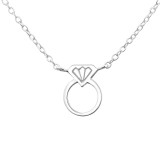Ring - 925 Sterling Silver Silver Necklaces SD23185