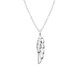 Wing - 925 Sterling Silver Silver Necklaces SD32246