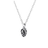 Acorn - 925 Sterling Silver Silver Necklaces SD32251