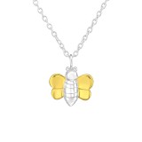 Bee - 925 Sterling Silver Silver Necklaces SD36732