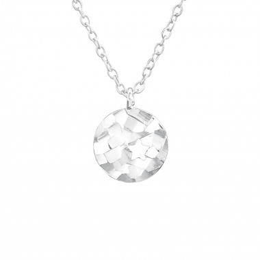 Star - 925 Sterling Silver Silver Necklaces SD37671