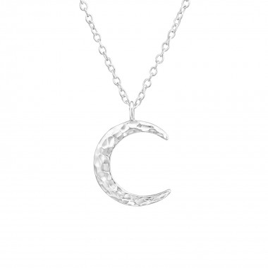 Moon - 925 Sterling Silver Silver Necklaces SD37673
