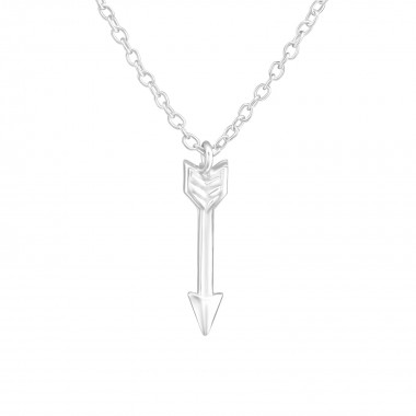 Arrow - 925 Sterling Silver Silver Necklaces SD38275