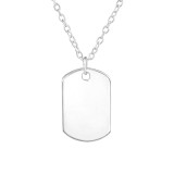 Tag - 925 Sterling Silver Silver Necklaces SD38474