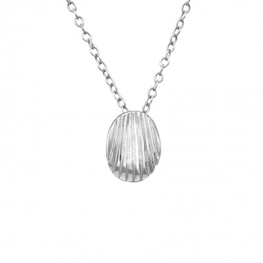 Shell - 925 Sterling Silver Silver Necklaces SD39235