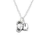 Koala - 925 Sterling Silver Silver Necklaces SD40024