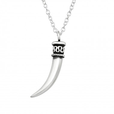 Ivory - 925 Sterling Silver Silver Necklaces SD40027