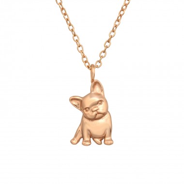 Dog - 925 Sterling Silver Silver Necklaces SD40568