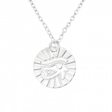 Eye Of Horus - 925 Sterling Silver Silver Necklaces SD43479