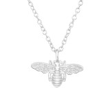 Bee - 925 Sterling Silver Silver Necklaces SD43495