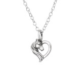 Horse Lover - 925 Sterling Silver Silver Necklaces SD43666