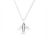 Aircraft - 925 Sterling Silver Silver Necklaces SD43762