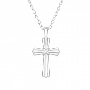 Cross - 925 Sterling Silver Silver Necklaces SD44704