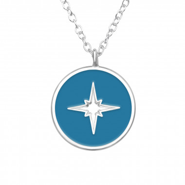 Northern Star - 925 Sterling Silver Silver Necklaces SD44777