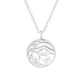 Evil Eye - 925 Sterling Silver Silver Necklaces SD45248
